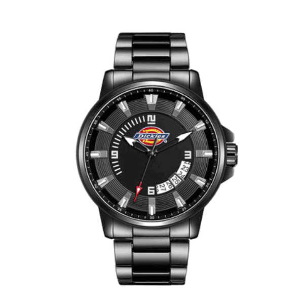 美国Dickies 时尚休闲防水日历手表