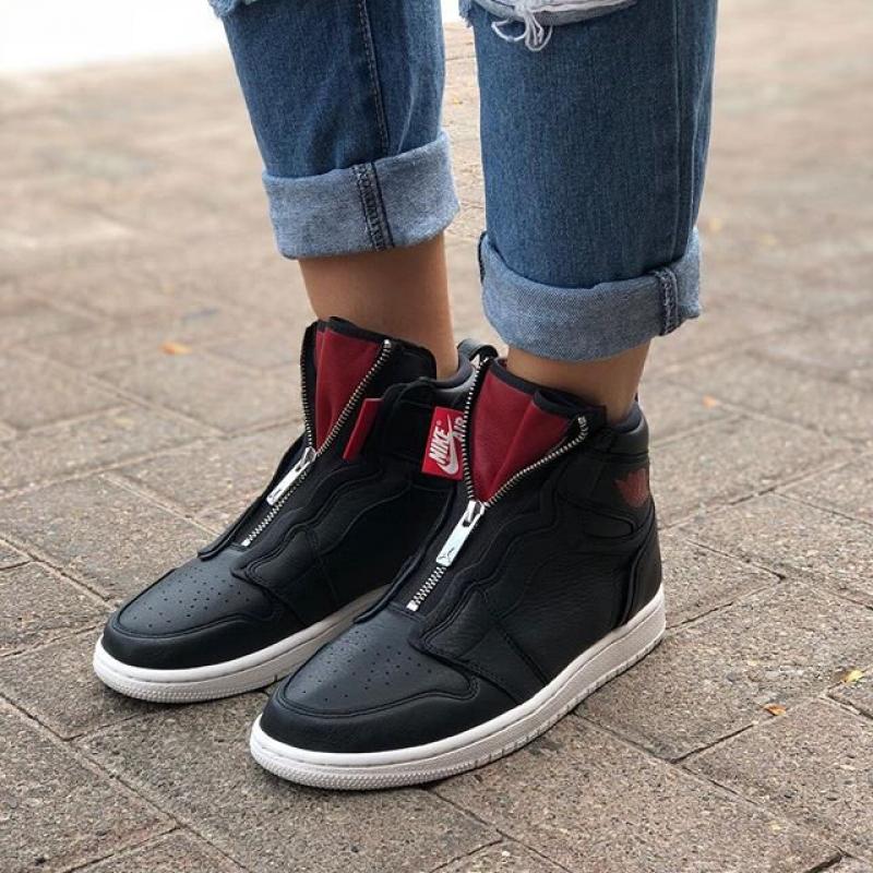 Air Jordan 1 Zip Black Sail 黑色拉链