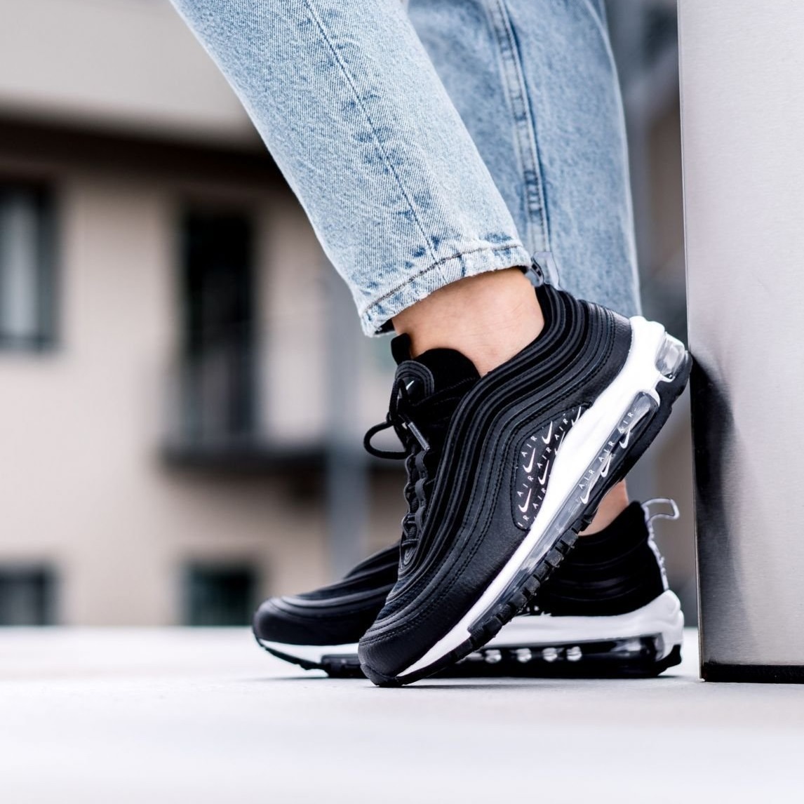 Nike Air Max 97  黑色弹幕钩