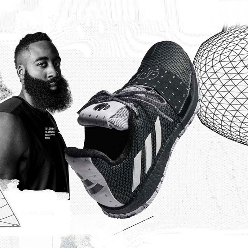 adidas Harden Vol.3 黑白