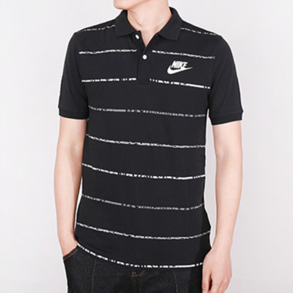 Nike 男子条纹翻领POLO衫 833884