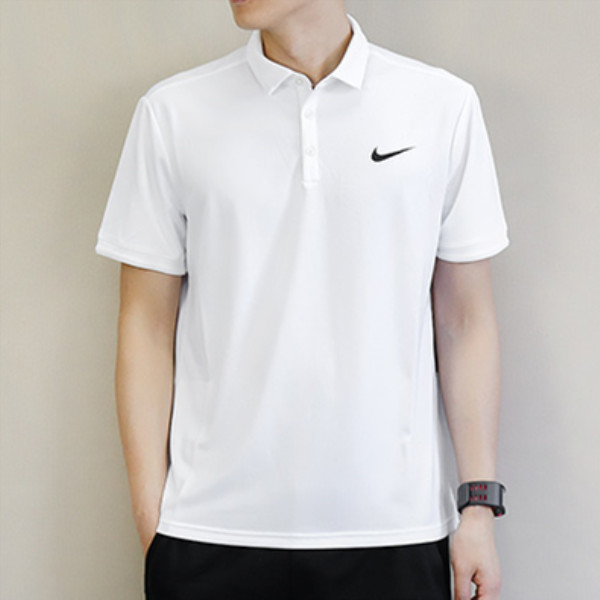 Nike COURT 男子网球翻领T恤