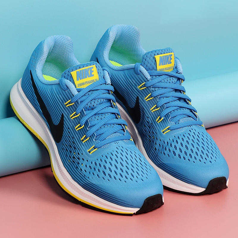 Nike Air Zoom Pegasus 34 蓝黑白