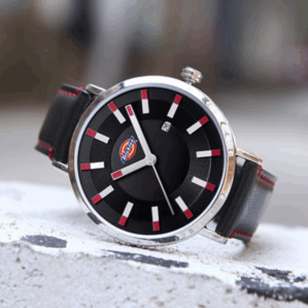 Dickies/帝客 经典系列撞色刻度防水皮带男表