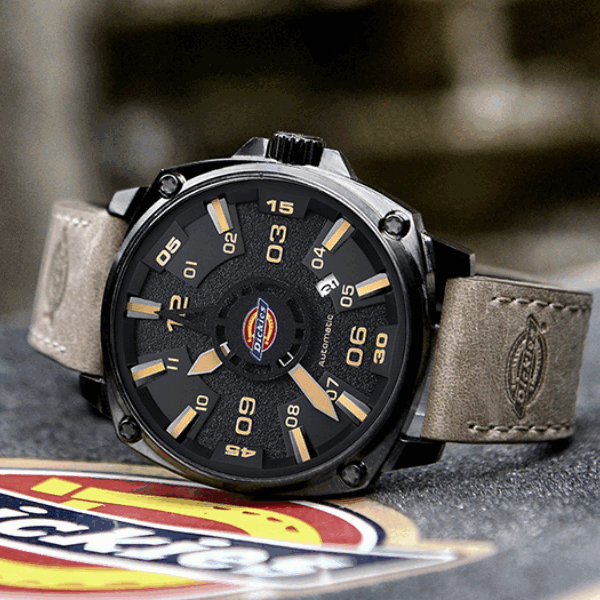 Dickies/帝客 防水夜光自动机械男表