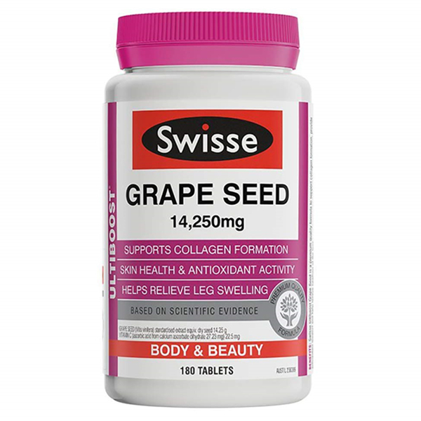 swisse葡萄籽精华 180粒