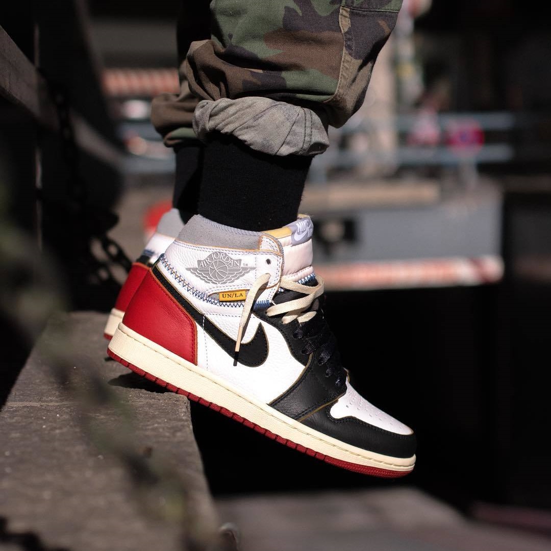Air Jordan 1  Union LA 黑脚趾