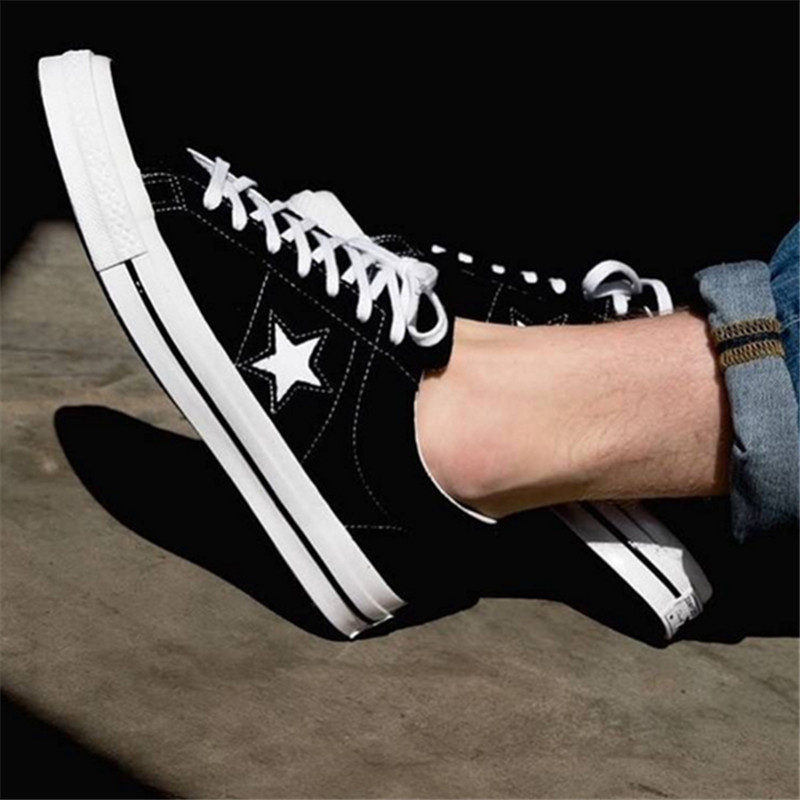 Converse One Star 黑色麂皮