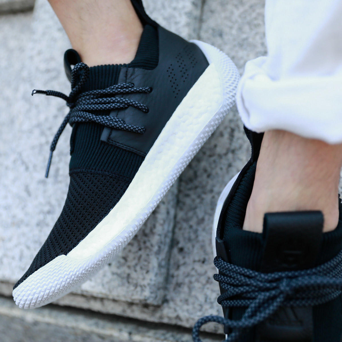 adidas Harden LS 2 黑白鞋带