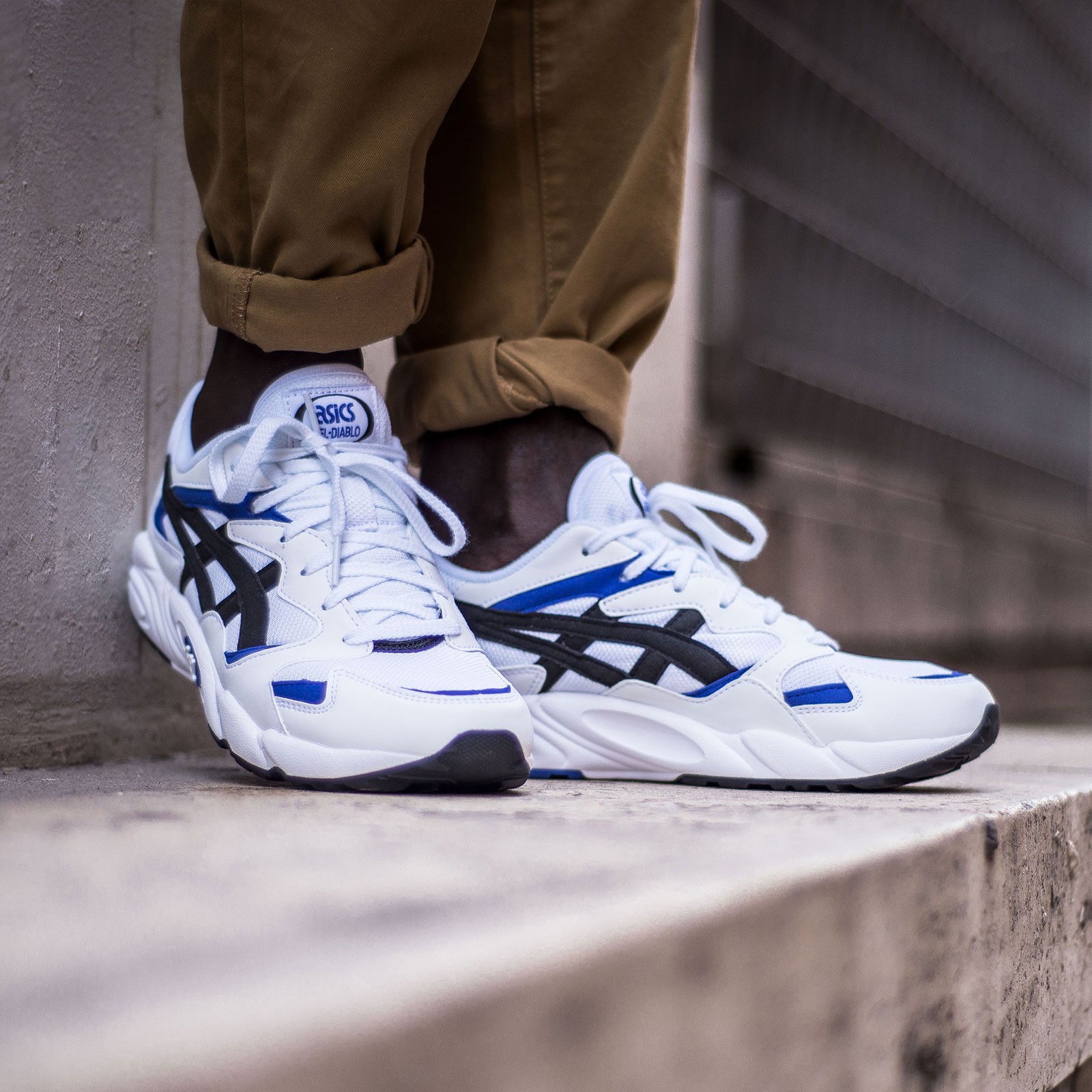 Asics Gel Diablo  白蓝黑