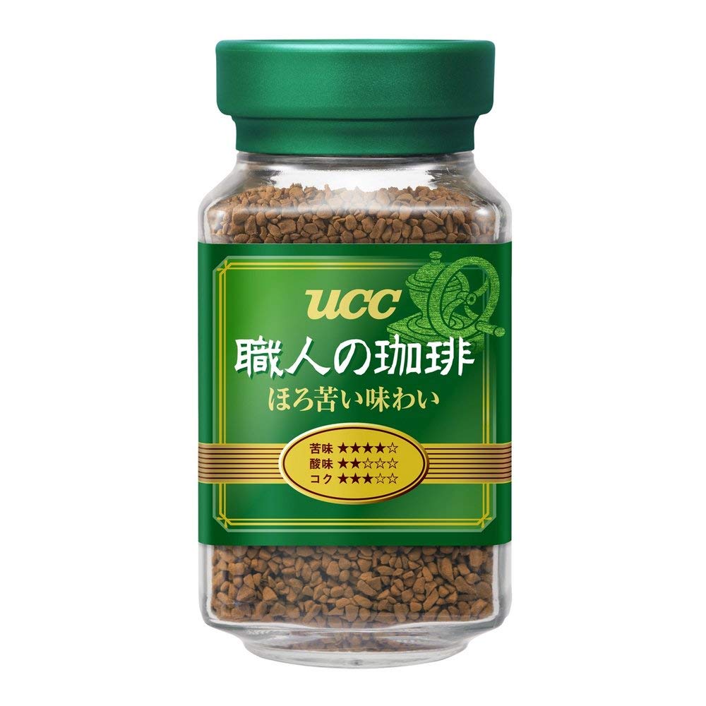 UCC 悠诗诗偏苦口感速溶咖啡粉 90g