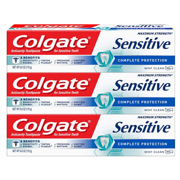 Colgate高露洁敏感多方保护牙膏3份