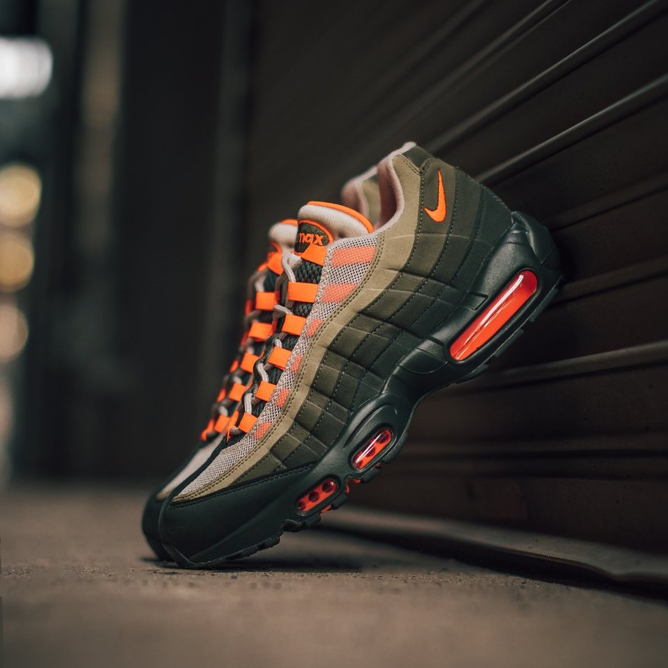 Nike Air Max 95 OG 橄榄绿/橙