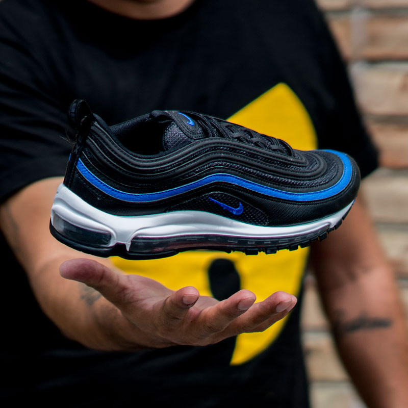 Nike Air Max 97 黑色/蓝条