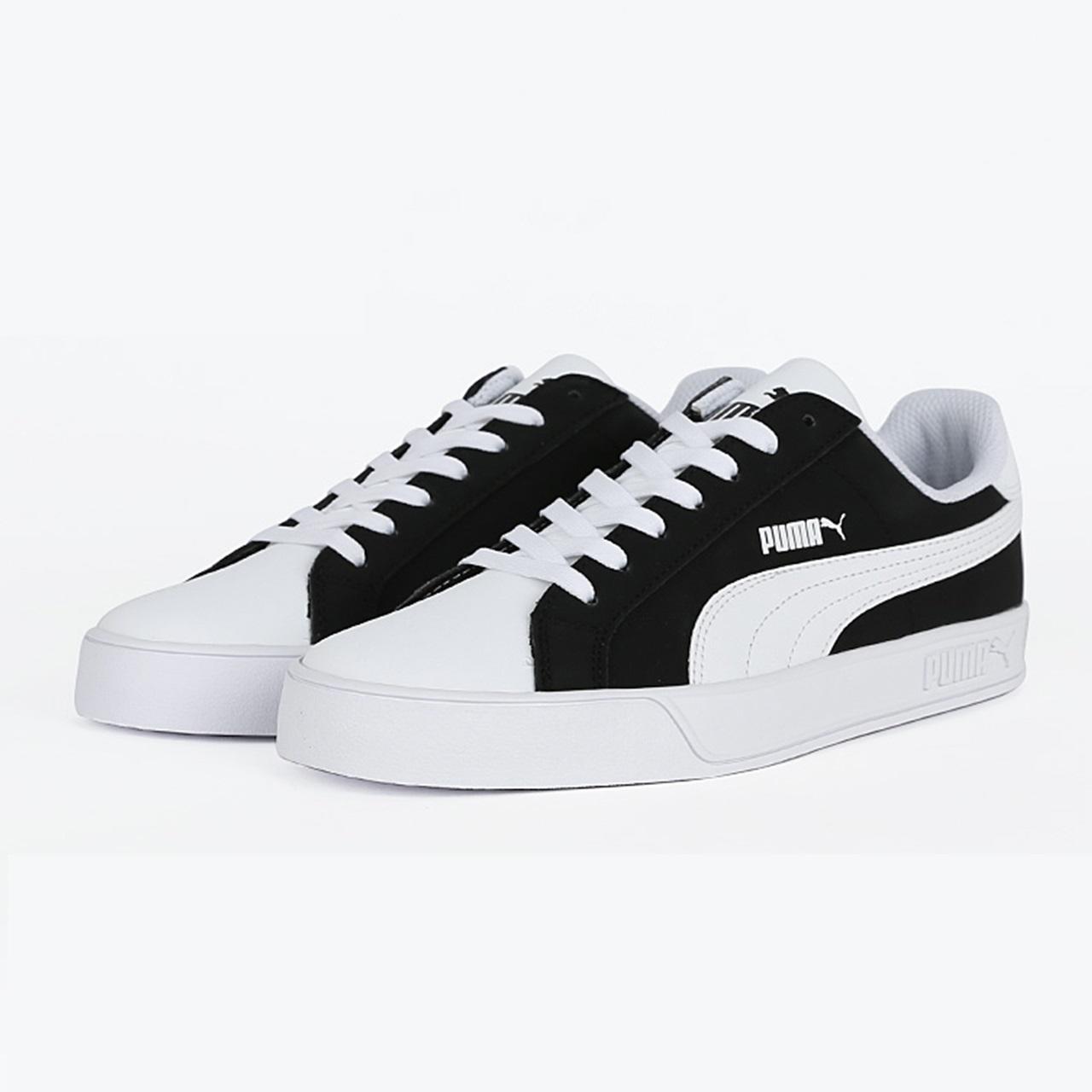 Puma Smash Vulc 白黑拼接