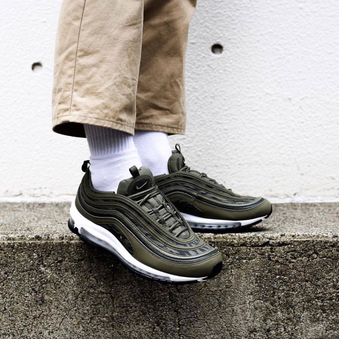 Nike Air Max 97 绿色迷彩