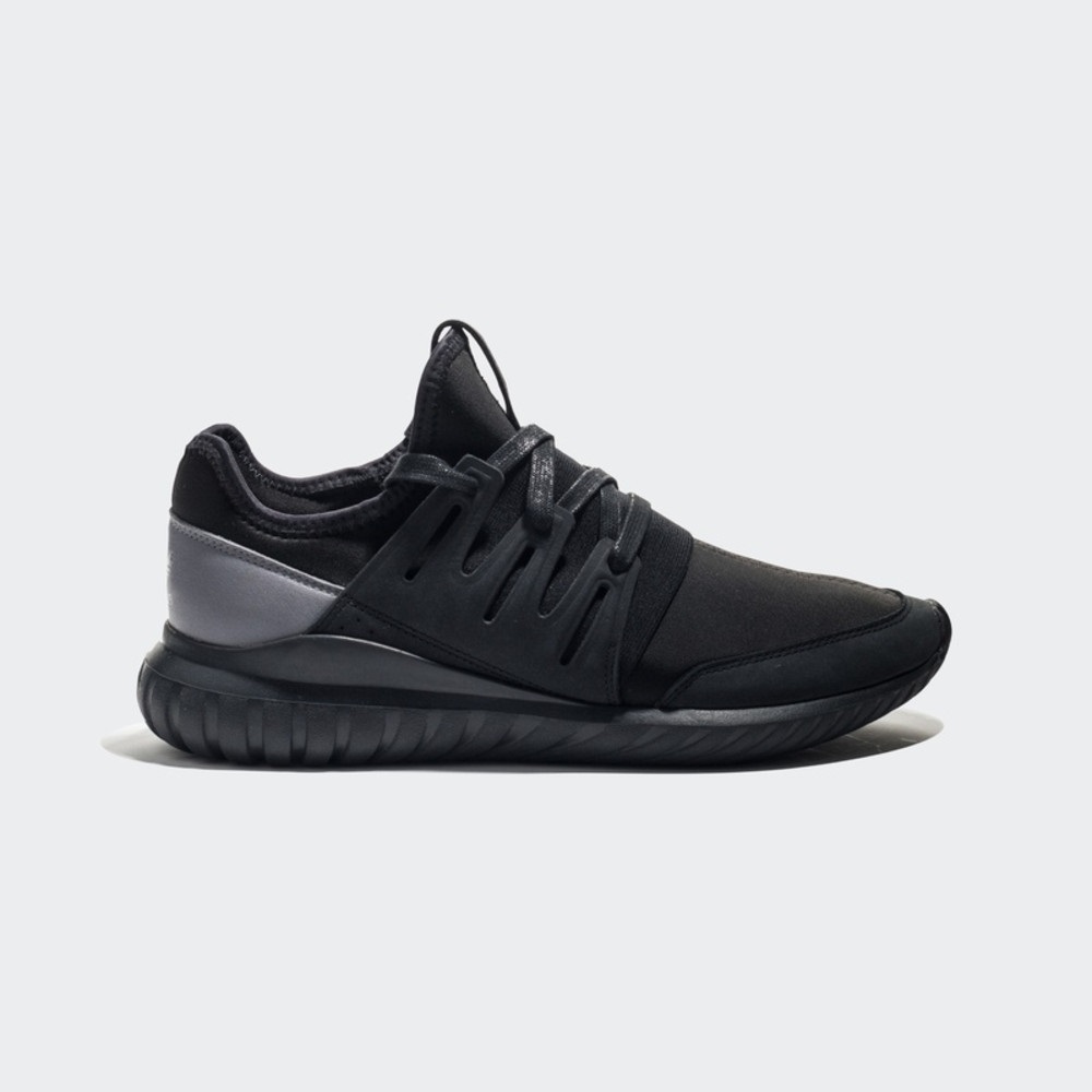 adidas Tubular Radial 黑/灰编织