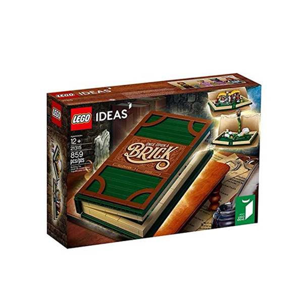 乐高LEGO经典构思立体书杰克与豌豆 21315
