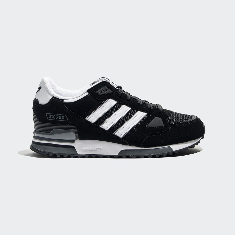 adidas Originals ZX 750 黑白麂皮