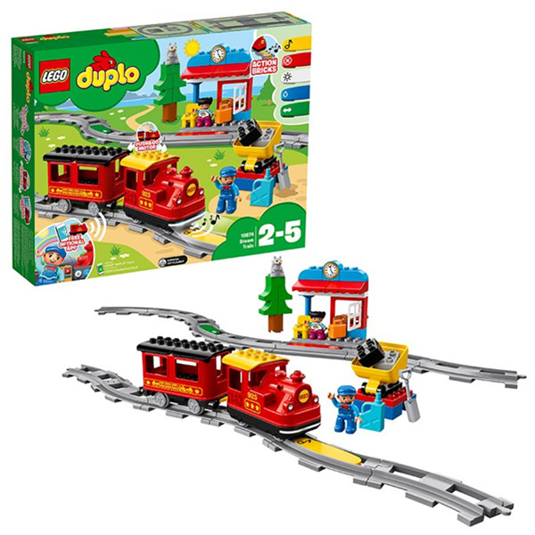 乐高DUPLO 得宝系列 智能蒸汽火车 10874