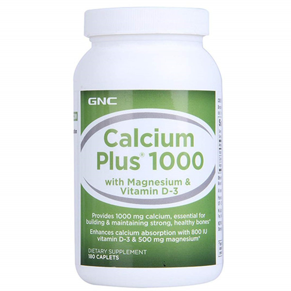 GNC 健安喜 高含量钙片 1000mg*180片