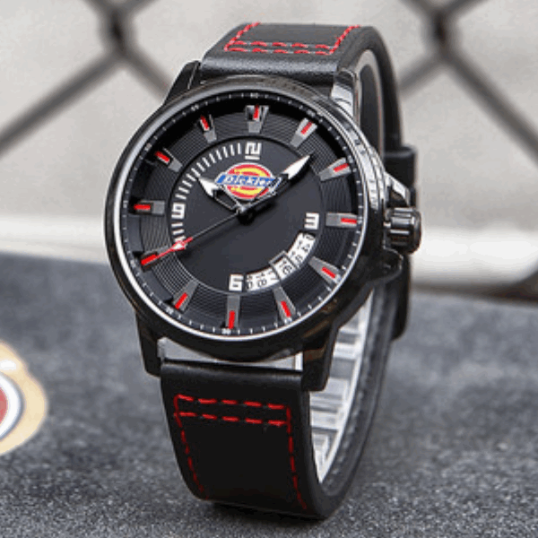 Dickies/帝客 休闲防水日历手表