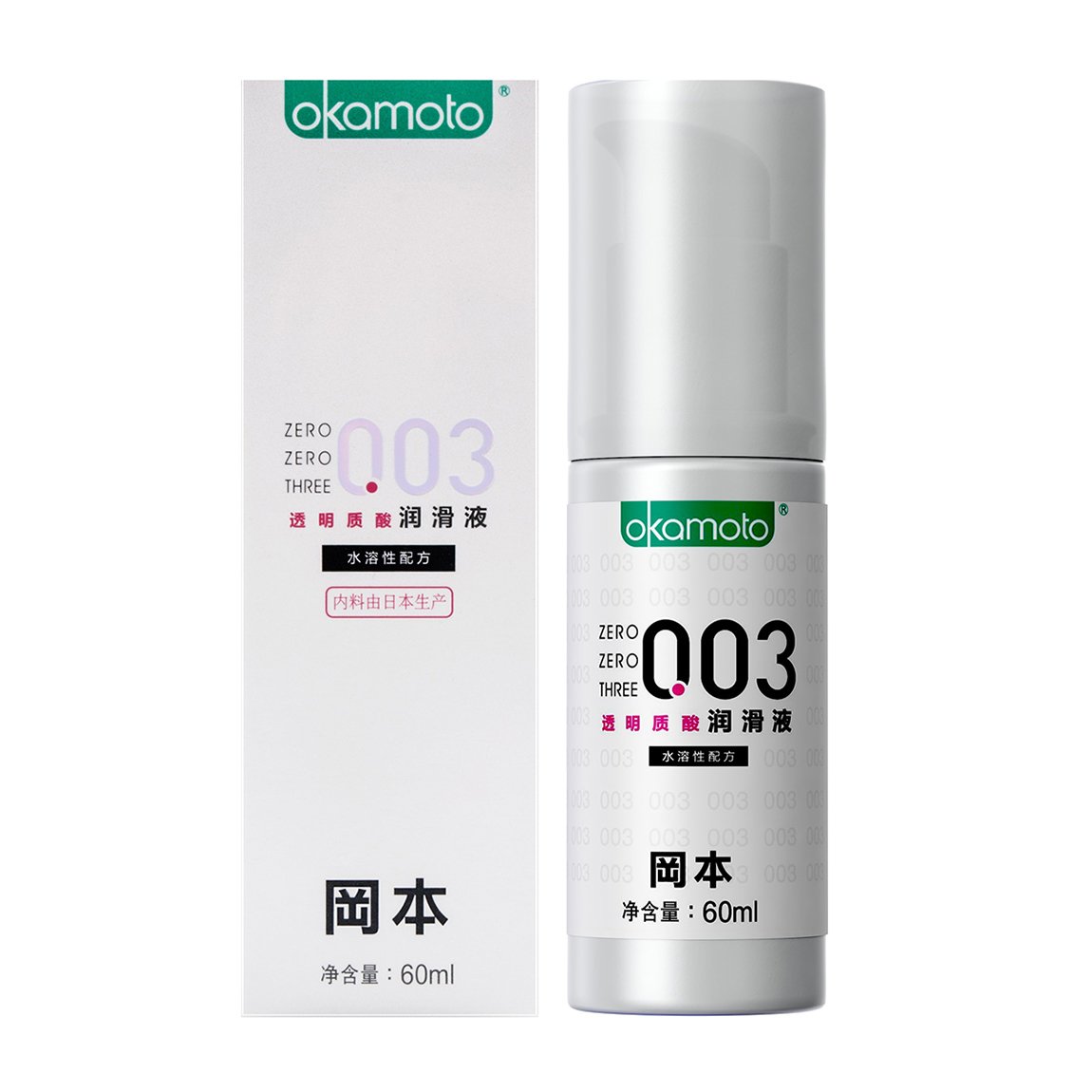 冈本 润滑液003透明质酸60ml