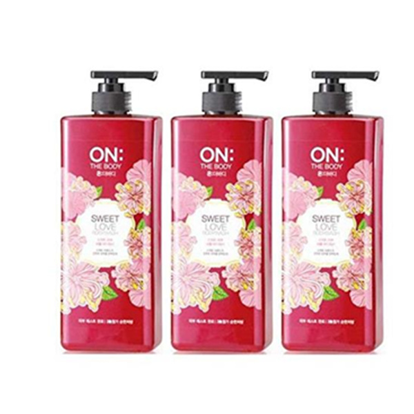 LG 甜蜜爱恋香水沐浴露 900ml*3