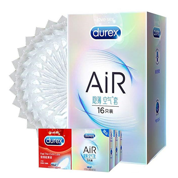 杜蕾斯 AIR至薄幻隐16只+3只+倍滑超薄2只
