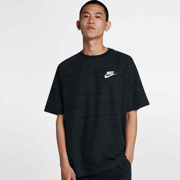 Nike 男子跑步T恤 AQ8400  黑