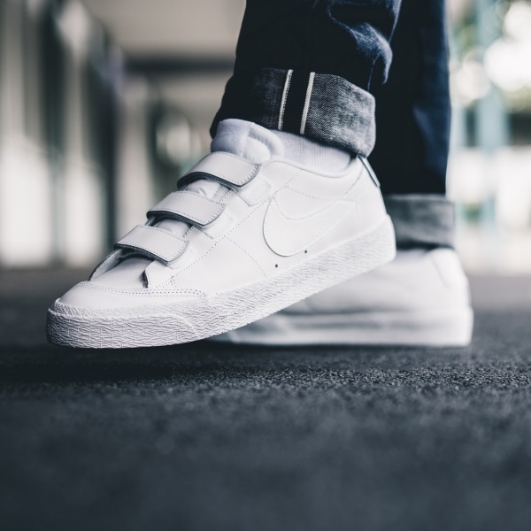 Nike SB Blazer Zoom 白色绑带