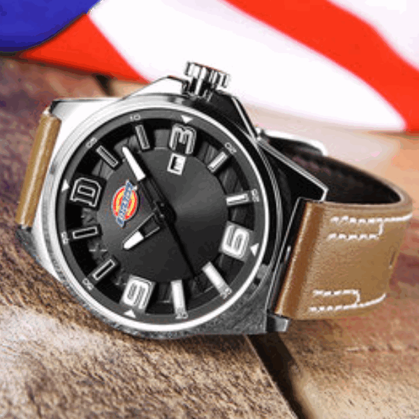 Dickies/帝客 星条旗系列休闲男表