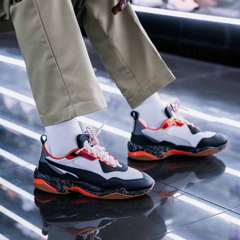 Puma Thunder Spectra  黑灰橙