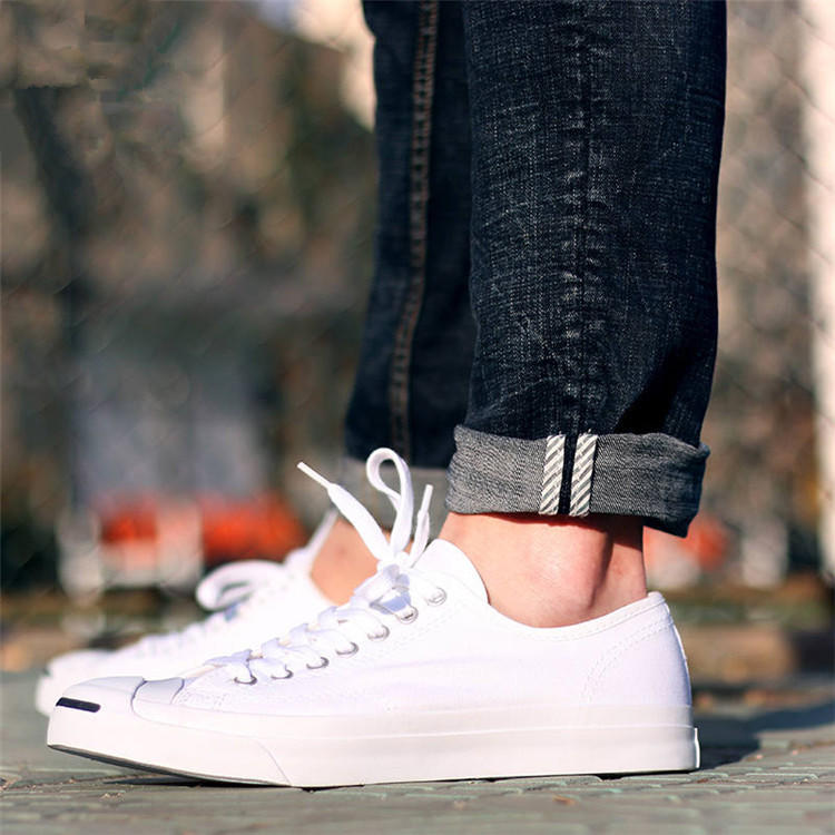 Converse Jack Purcell 纯白/帆布经典