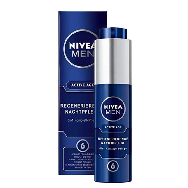 妮维雅 男士活力再生晚霜 50ml