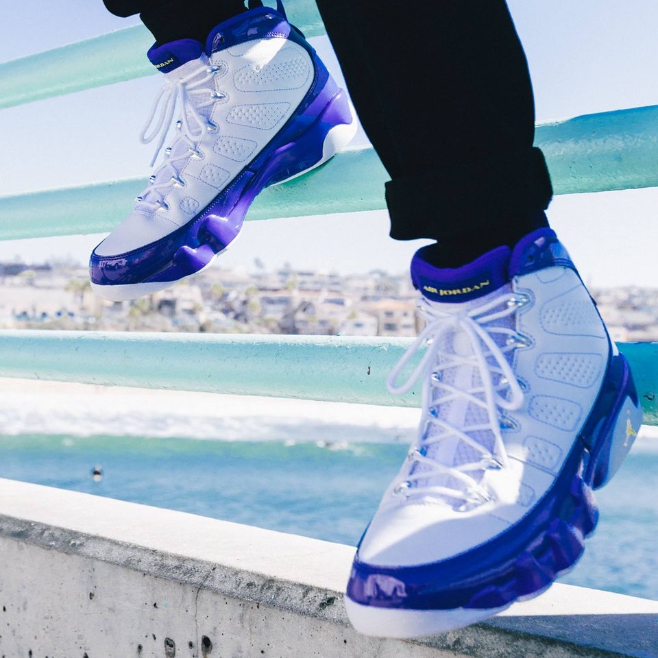 Air Jordan 9 白紫金