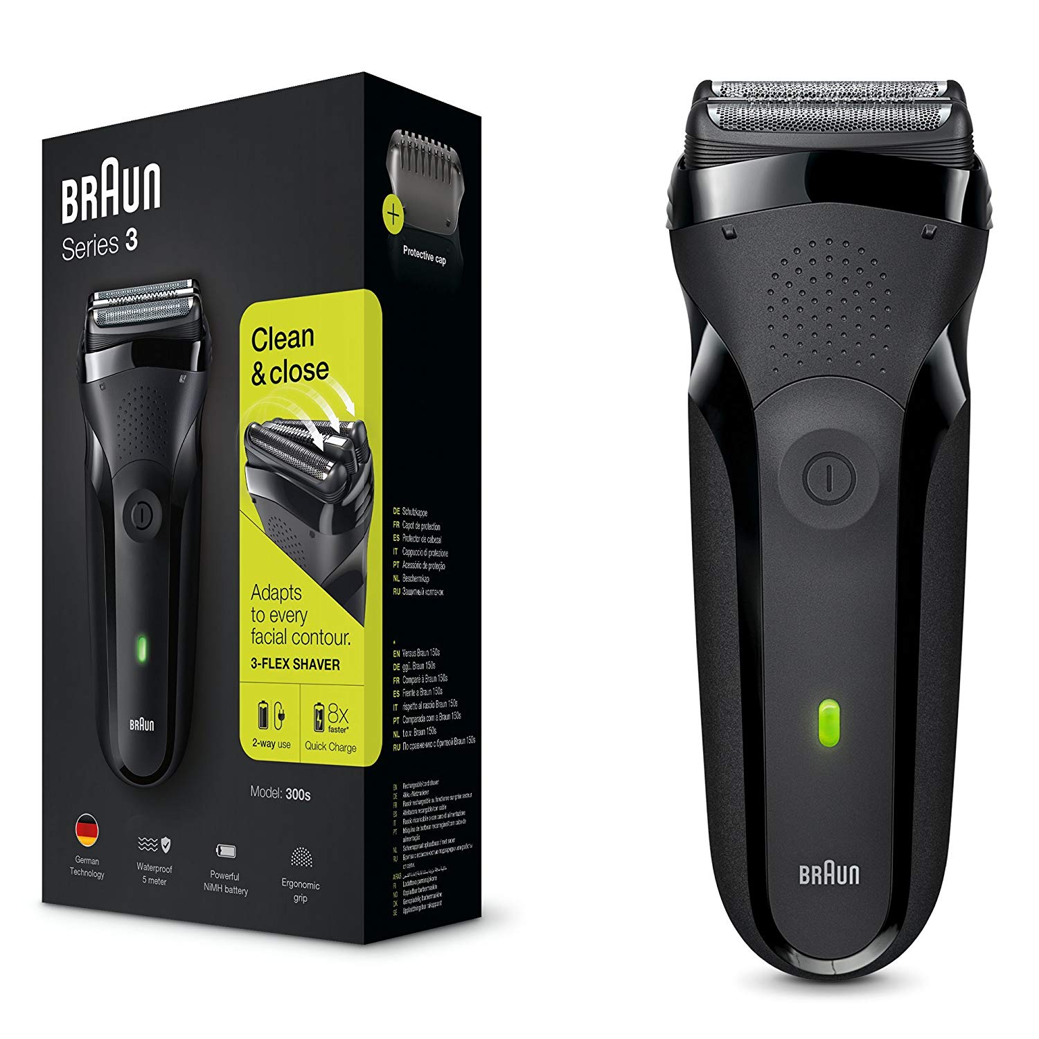 Braun 博朗 3系300s 电动剃须刀