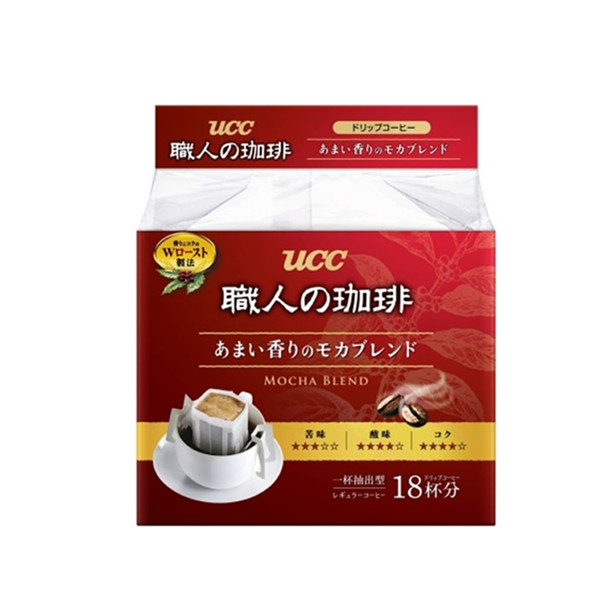 UCC悠诗诗滴滤式职人咖啡粉7g*18p