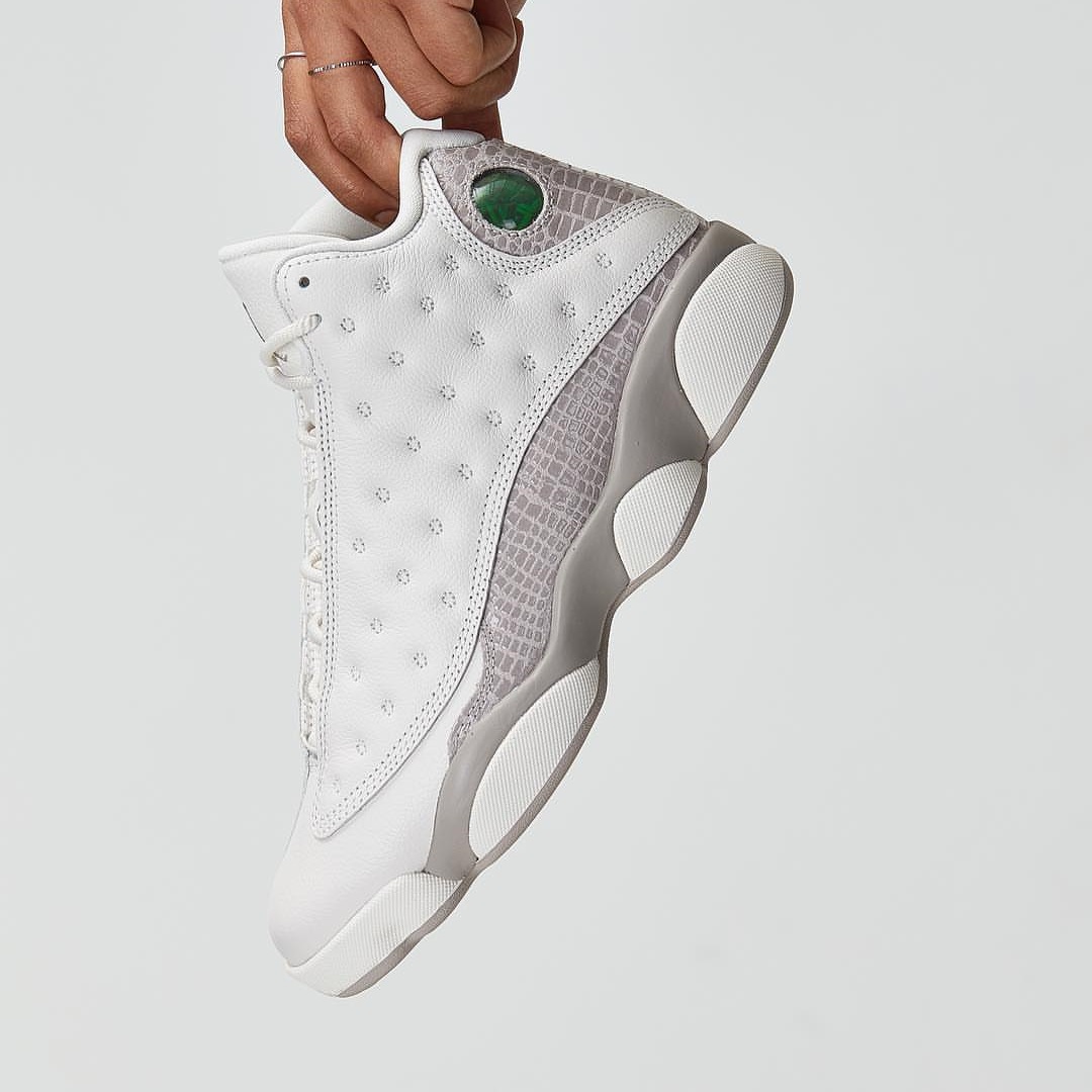 Air Jordan 13 Phantom 白灰鳄鱼皮