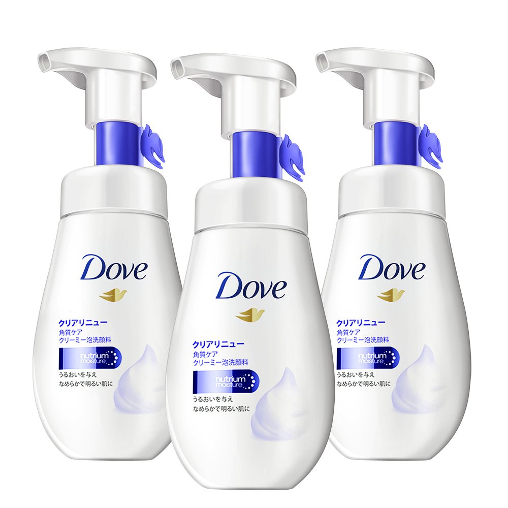 Dove 多芬 润泽水嫩氨基酸洁面泡泡160ml*3
