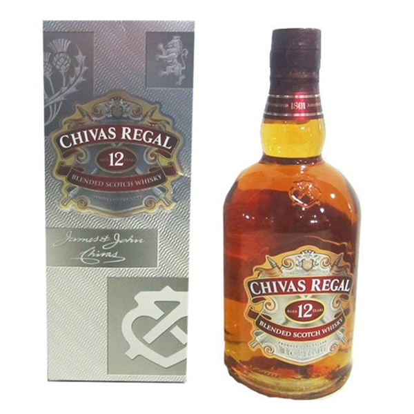 Chivas Regal 芝华士 12年苏格兰威士忌40度700ml