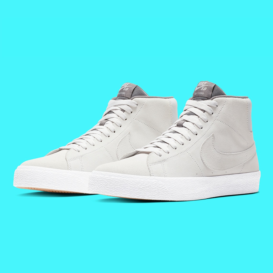 Nike SB Blazer Zoom 米灰色