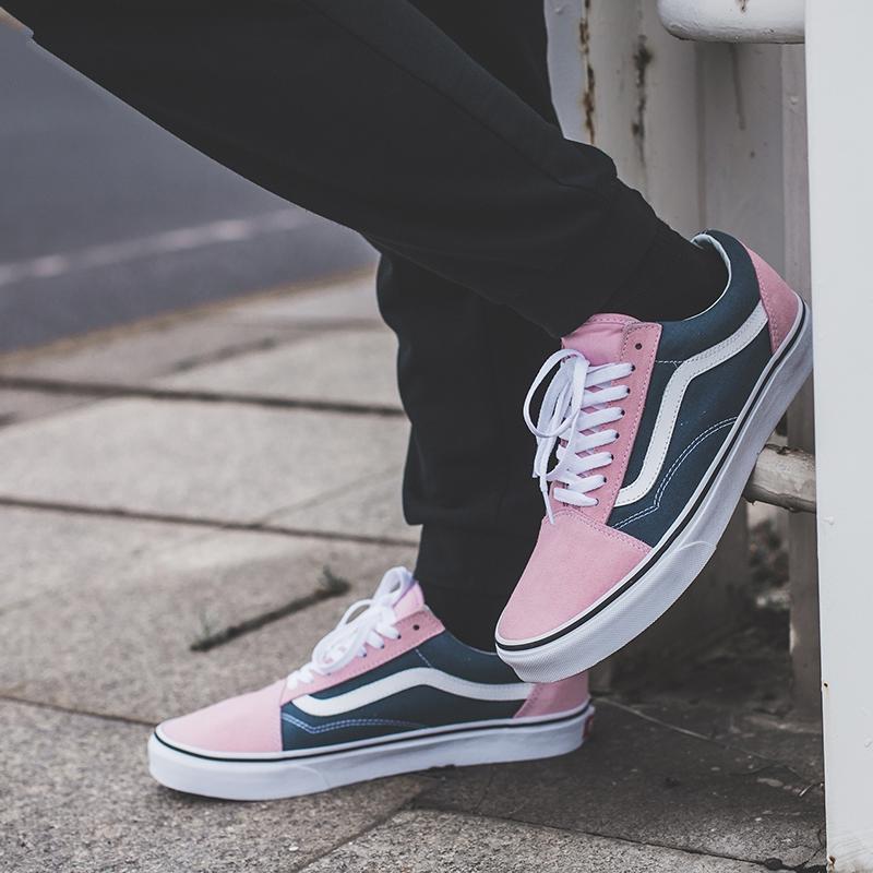 Vans Old Skool 粉蓝色