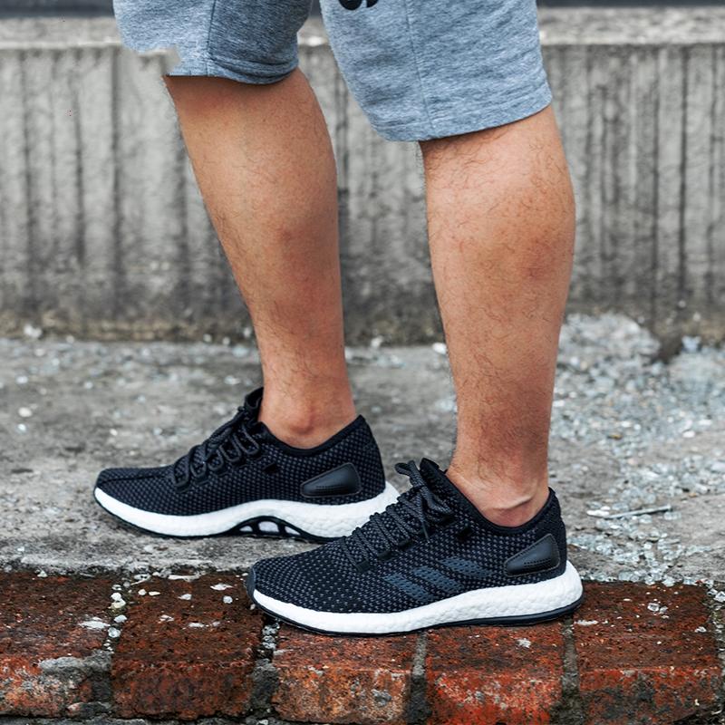adidas Pure Boost 2017 黑白/清风