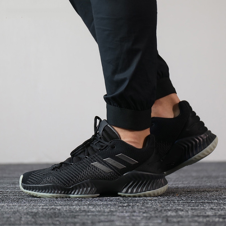 adidas Pro Bounce 2018 Low 纯黑