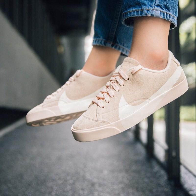 Nike SB Blazer Zoom 粉白大勾