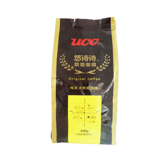 UCC 悠诗诗纯炭火烘焙咖啡豆500g
