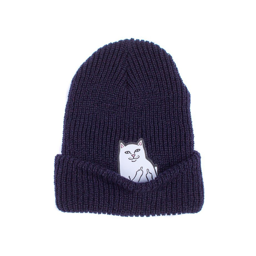 RIPNDIP Lord Nermal Beanie 口袋猫针织毛线帽冷帽