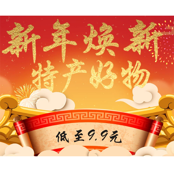 促销活动：京东新年焕新特产好物