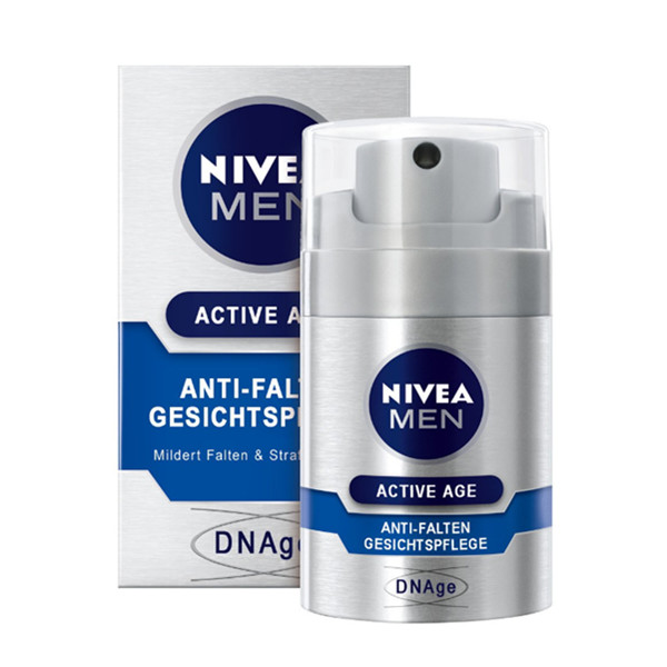 Nivea妮维雅男士Active Age抗皱面霜50ml